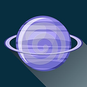 Uranus planet icon