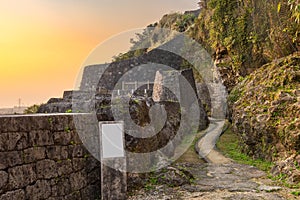 Urasoe, Okinawa, Japan at Urasoe Castle Ruins