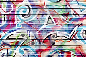 Urban abstract colorful painting background