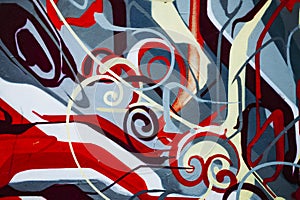 Urban abstract colorful painting background