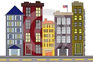 An Urban American Neighborhood