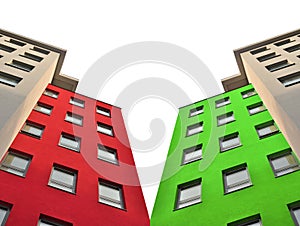 Urban apartment building