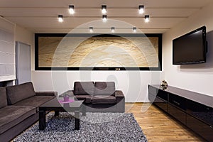 Urban apartment - comfortable living room