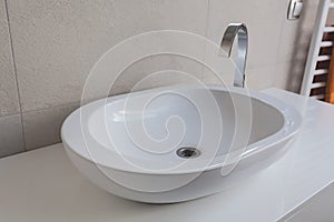 Urban apartment - vessel sink