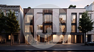 urban architecture townhouse building