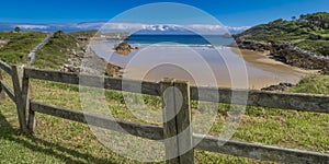 Urban Beach of Celorio, Los Curas Beach, Palombina Beach, Celorio, Llanes, Spain photo