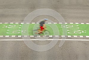 Urban Bicycle Crossing, Vancouver