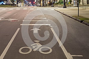 Urban Bicycle Lane