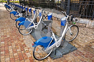 Urban bike rental service