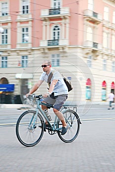 Urbano ciclismo 