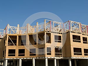 Urban building construction