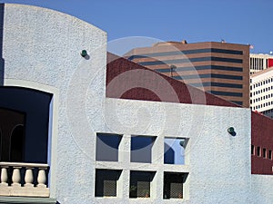 Urban Buildings, blue sky 3