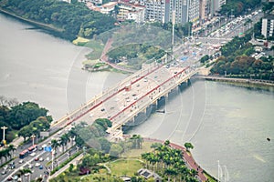 Urban buildings in Nanning, capital of Guangxi Province, China