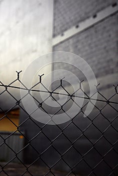 URBAN CHAIN LINK FENCE