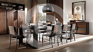 Urban Chic Extendable Dining Table