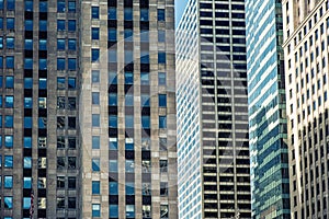 Urban Chicago Skyscaper Landscape