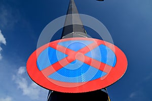 Urban clearway sign.