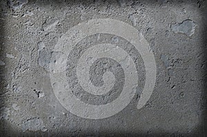 Urban concrete wall background with grooves and bubbles. Cement gray wall. Urban and industrialization art concept. Texture like
