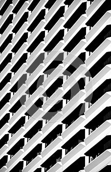 Urban construction, architecture details and fragment in black and white, architecture abstract in B&W, urban creatives, architec photo