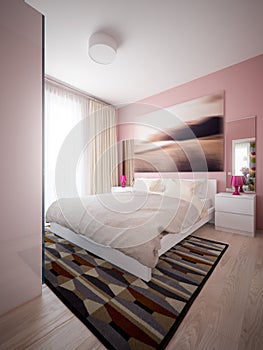 Urban Contemporary Modern Scandinavian Bedroom