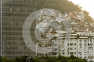 Urban Contrasts of Rio de Janeiro City photo