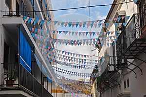 Urban decoration in Utrera photo