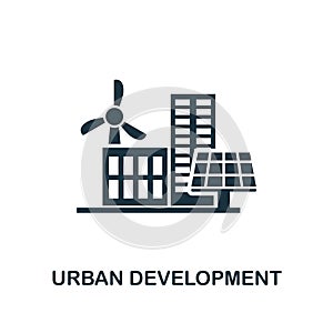 Urban Development icon. Premium style design from urbanism icon collection. UI and UX. Pixel perfect Urban Development icon for