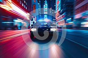 Urban Emergency Response Vehicle in Action.