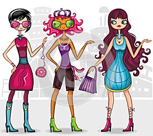 Urbano moda las chicas 