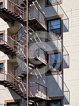 Urban fire escape