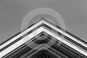 Urban Geometry. Abstract architectural design.