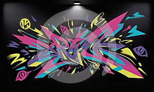 Urban Graffiti Burst