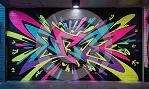 Urban Graffiti Burst