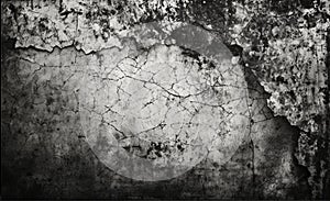 Urban Grunge Background - Gray Wall Texture with Rough Feel and Streetwise Atmosphere. Grunge wall texture background. Metropolis photo