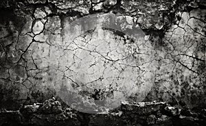 Urban Grunge Background - Gray Wall Texture with Rough Feel and Streetwise Atmosphere. Grunge wall texture background. Metropolis photo