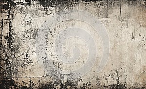 Urban Grunge Background - Gray Wall Texture with Rough Feel and Streetwise Atmosphere. Grunge wall texture background. Metropolis photo