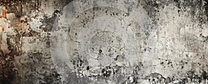 Urban Grunge Background - Gray Wall Texture with Rough Feel and Streetwise Atmosphere. Grunge wall texture background. Metropolis photo