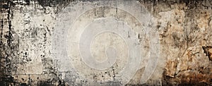 Urban Grunge Background - Gray Wall Texture with Rough Feel and Streetwise Atmosphere. Grunge wall texture background. Metropolis photo