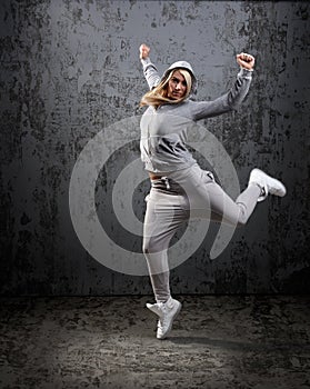 Urban hip hop dancer