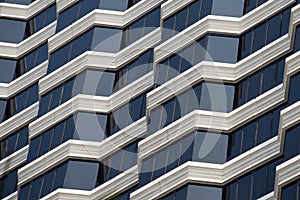 Urban house or building, facade pattern.