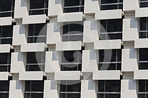 Urban house or building, facade pattern.