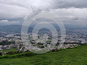 Urban landscape from above