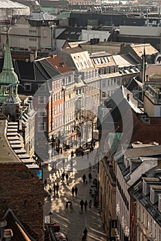 Urban landscape of Copenhagen (DK