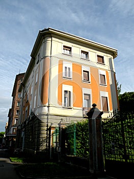 Urban landscape in Ferrara photo