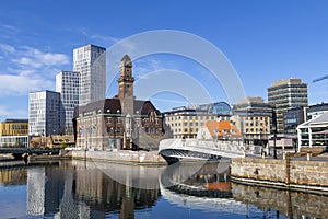 Urban landscape in Malmo, Sweden