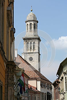 Urban landscape - Sopron, Hungary photo