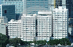 Urban landscape - Towers and Sky Scrapers in Tel Aviv