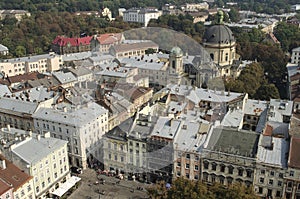 Urban landscape. View of the old city