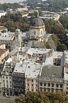 Urban landscape. View of the old city