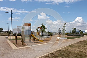 Urban park in Faro city